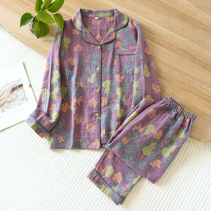 Ethnic Cotton Pajama Set