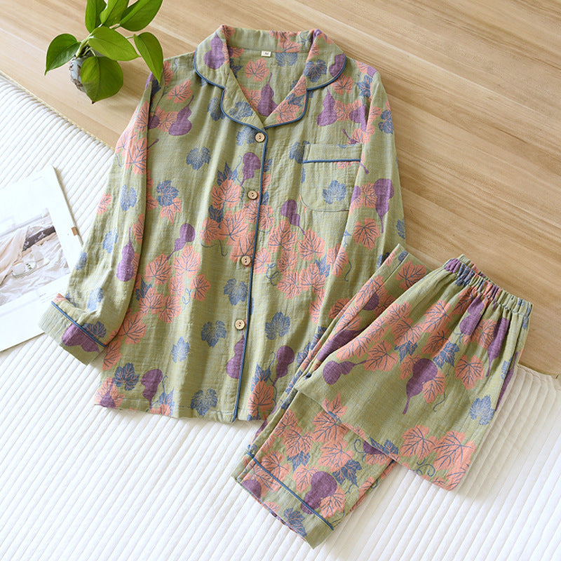 Ethnic Cotton Pajama Set