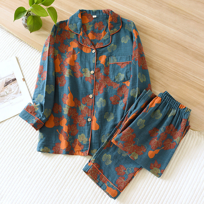 Ethnic Cotton Pajama Set