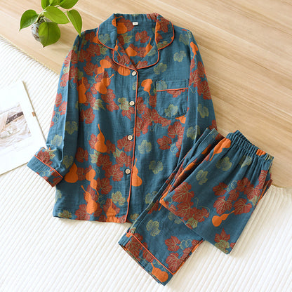 Ethnic Cotton Pajama Set