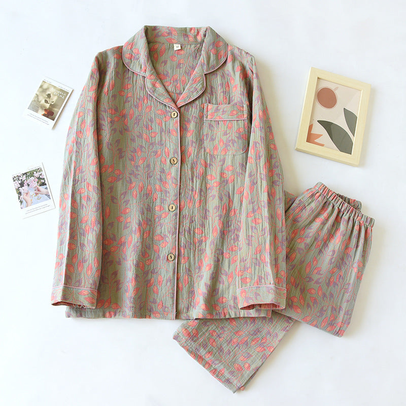 Ethnic Cotton Pajama Set
