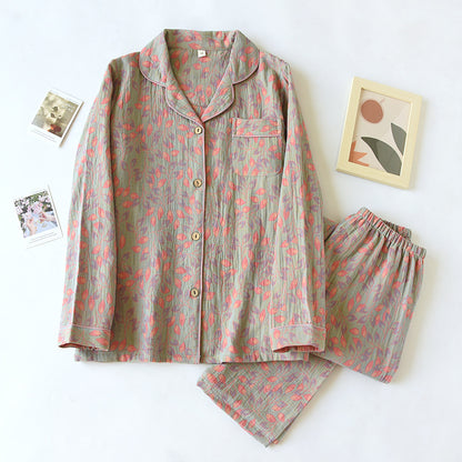 Ethnic Cotton Pajama Set