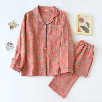 Ethnic Cotton Pajama Set