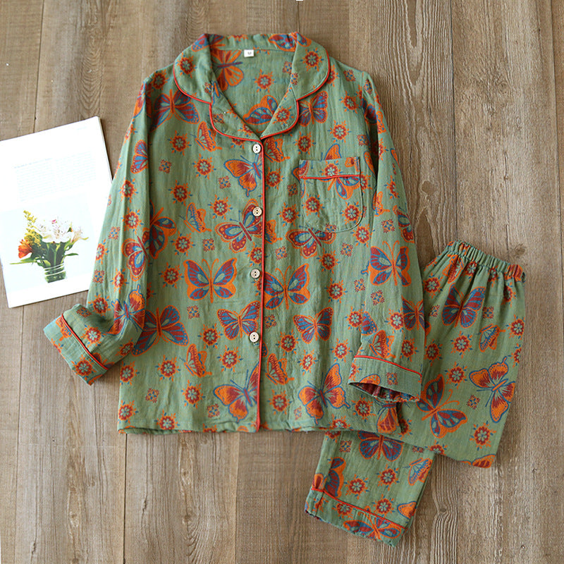 Ethnic Cotton Pajama Set