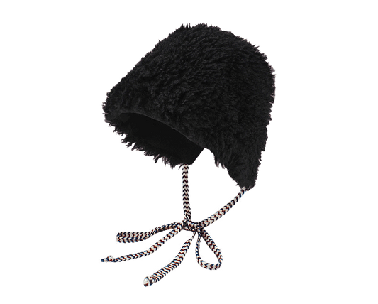 Ethnic Plush Winter Hat for Women