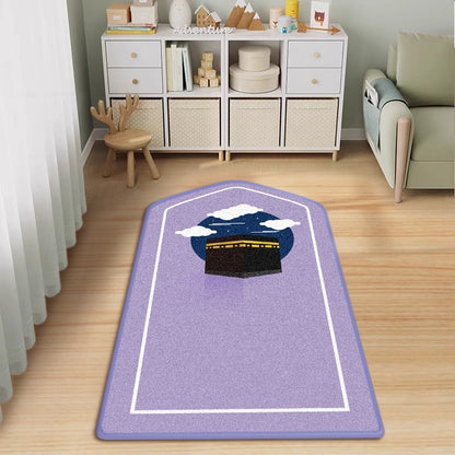 Ethnic Style Crystal Velvet Prayer Mat