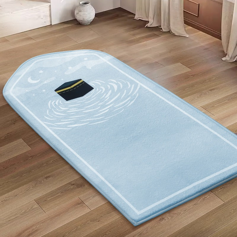 Ethnic Style Crystal Velvet Prayer Mat
