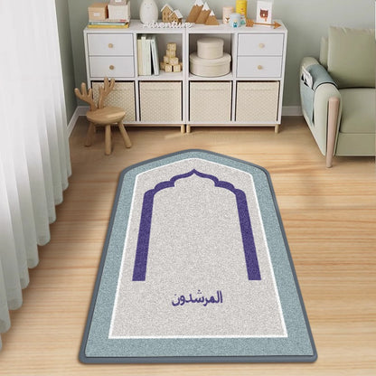 Ethnic Style Crystal Velvet Prayer Mat