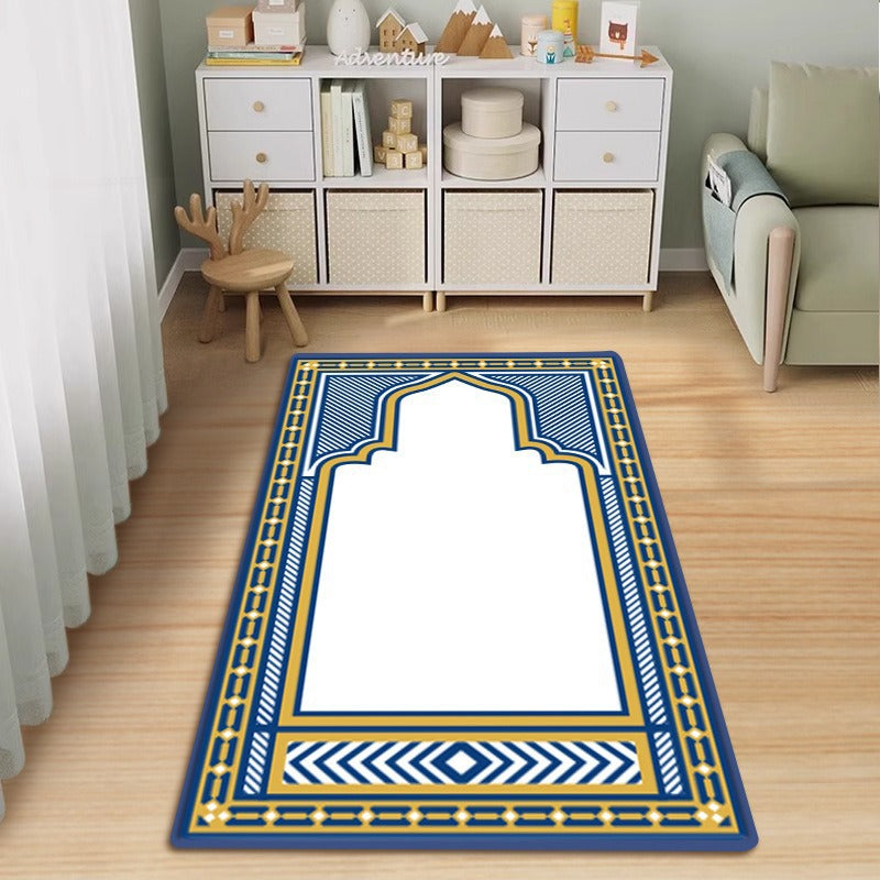 Ethnic Style Crystal Velvet Prayer Mat