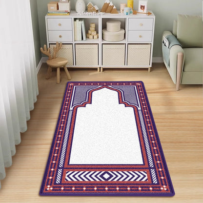 Ethnic Style Crystal Velvet Prayer Mat