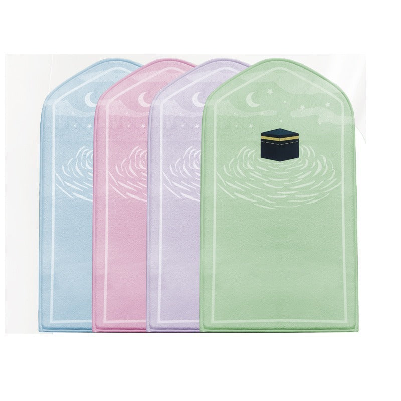 Ethnic Style Crystal Velvet Prayer Mat