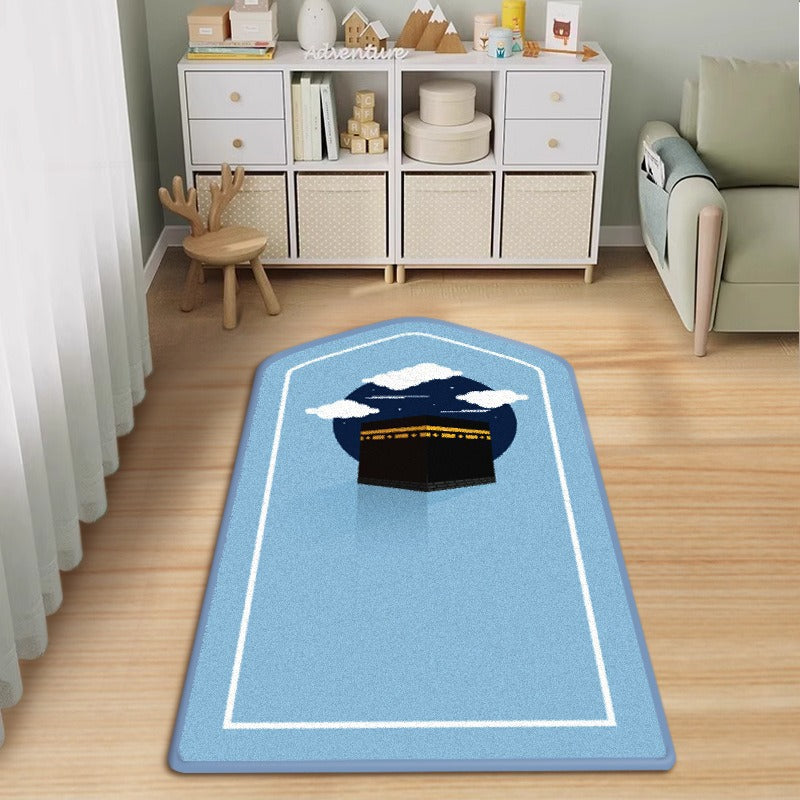 Ethnic Style Crystal Velvet Prayer Mat