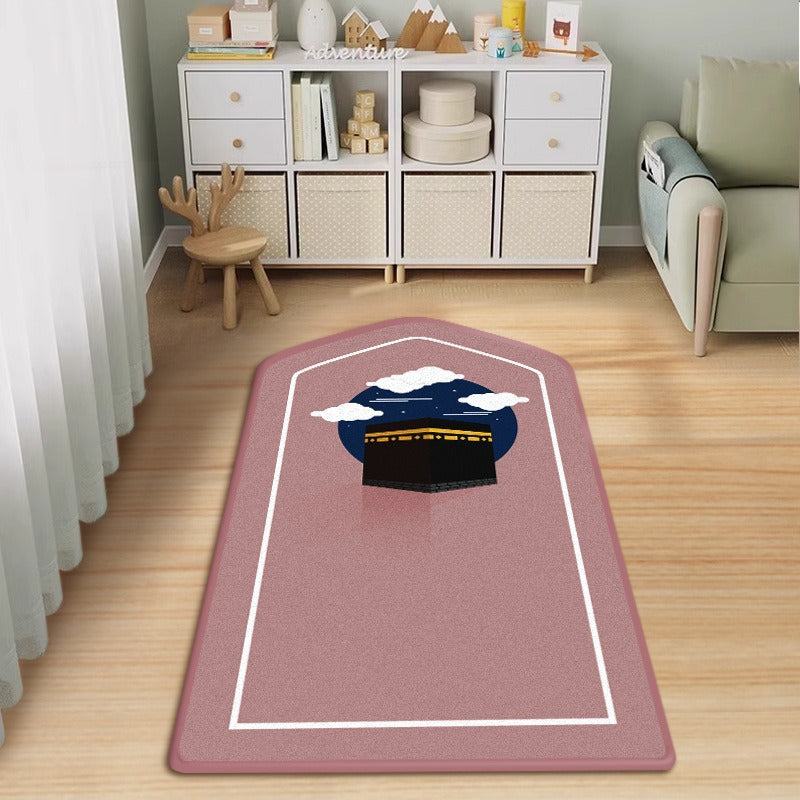Ethnic Style Crystal Velvet Prayer Mat
