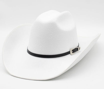 Ethnic Style Felt Cowboy Hat