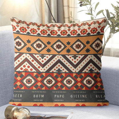 Ethnic style sofa cushion