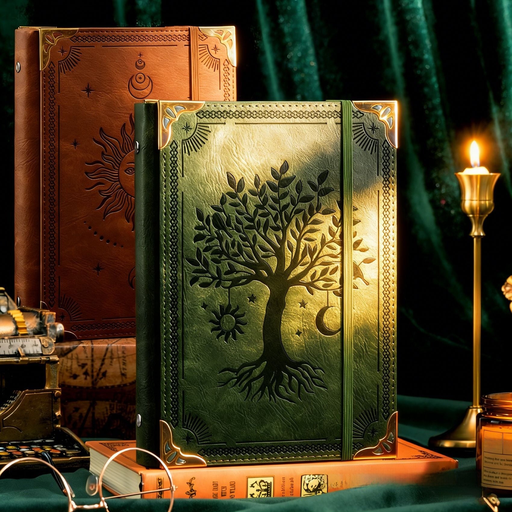 etro loose-leaf magic diary notebook