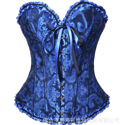 European and American court corsets