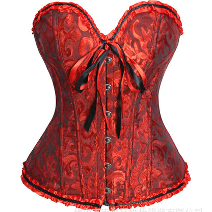 European and American court corsets
