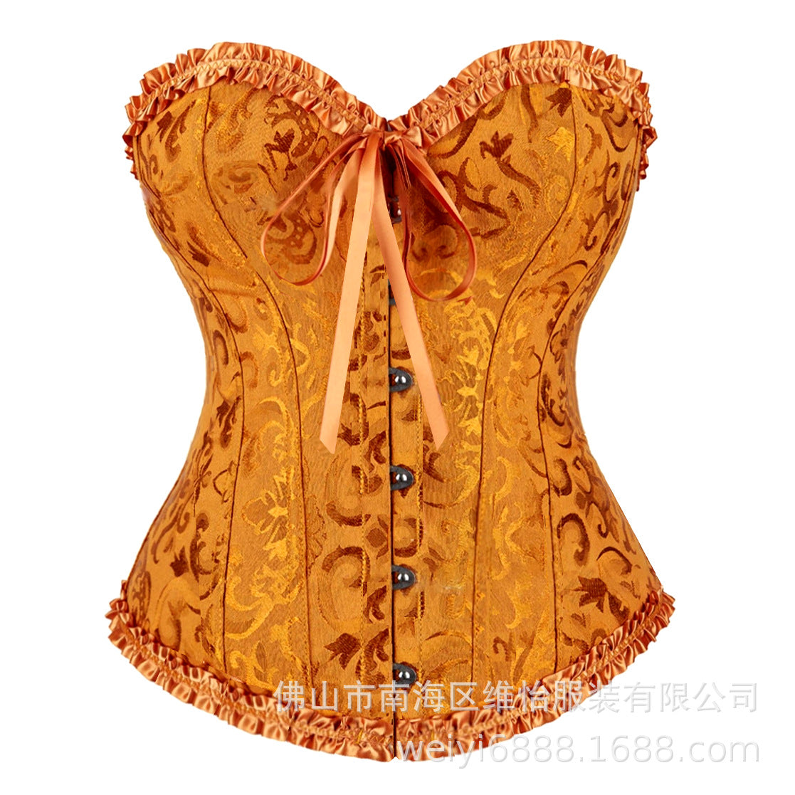 European and American court corsets