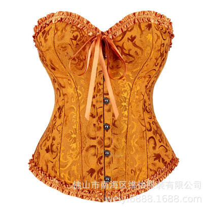 European and American court corsets