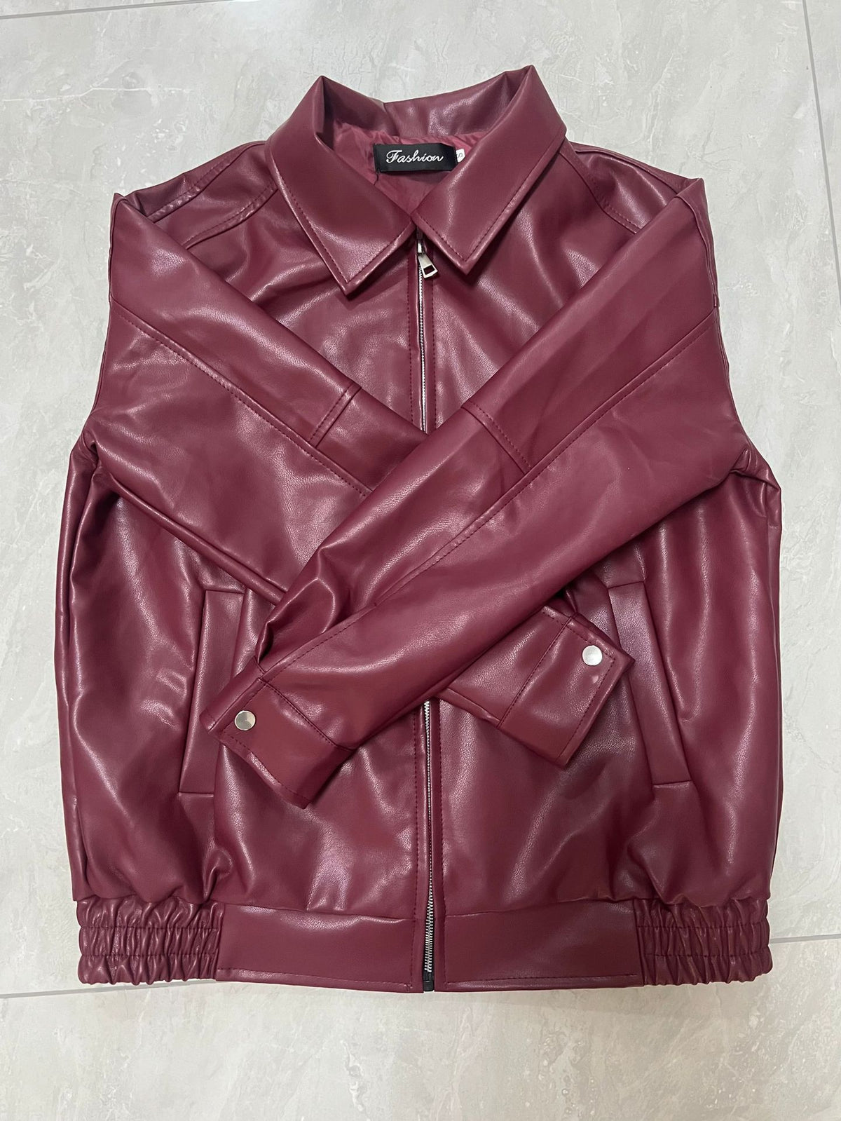 European and American leather jacket motorcycle style