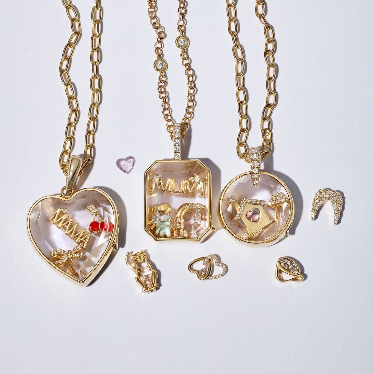 European and American vintage pendant necklace