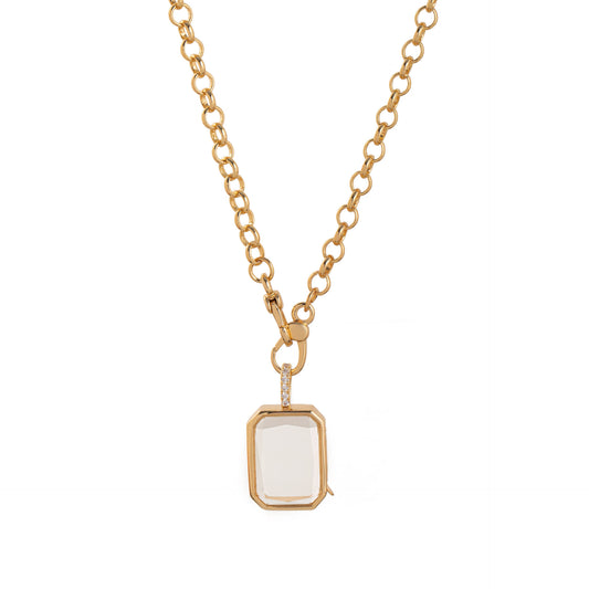 European and American vintage pendant necklace