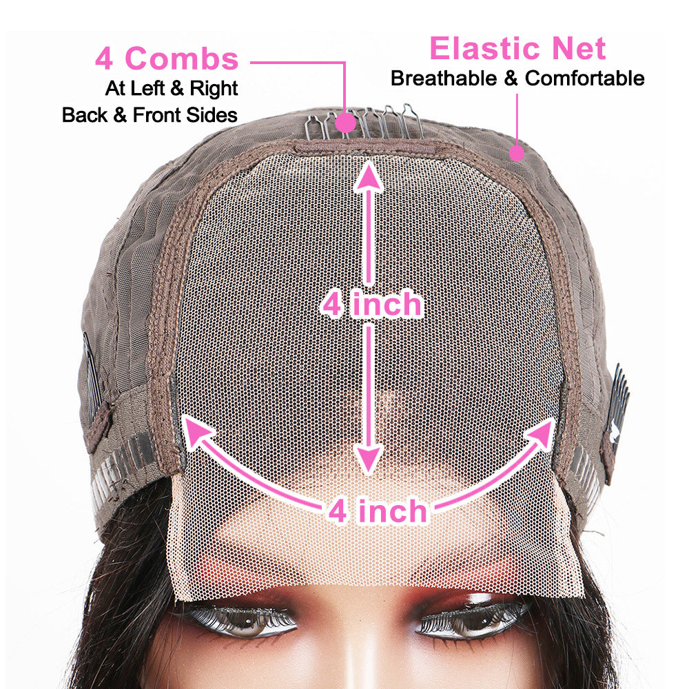 European and American Wig Headgear Lace Wig