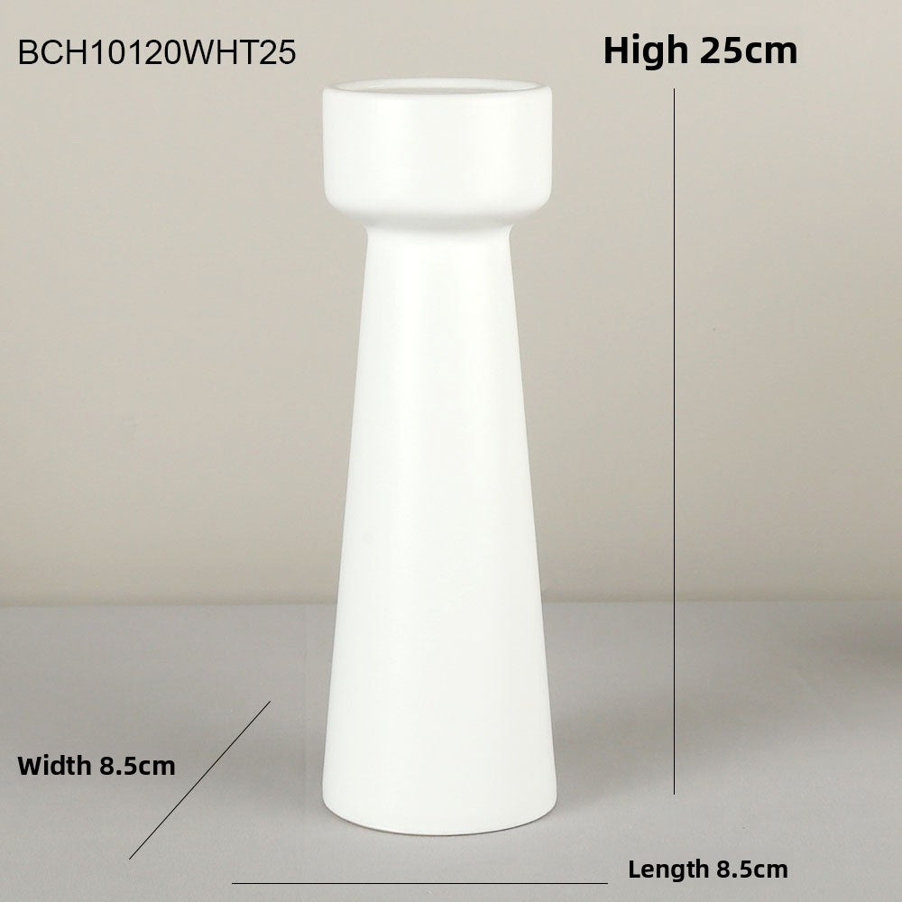 European Ceramic Candle Holder
