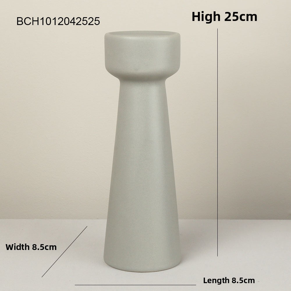 European Ceramic Candle Holder