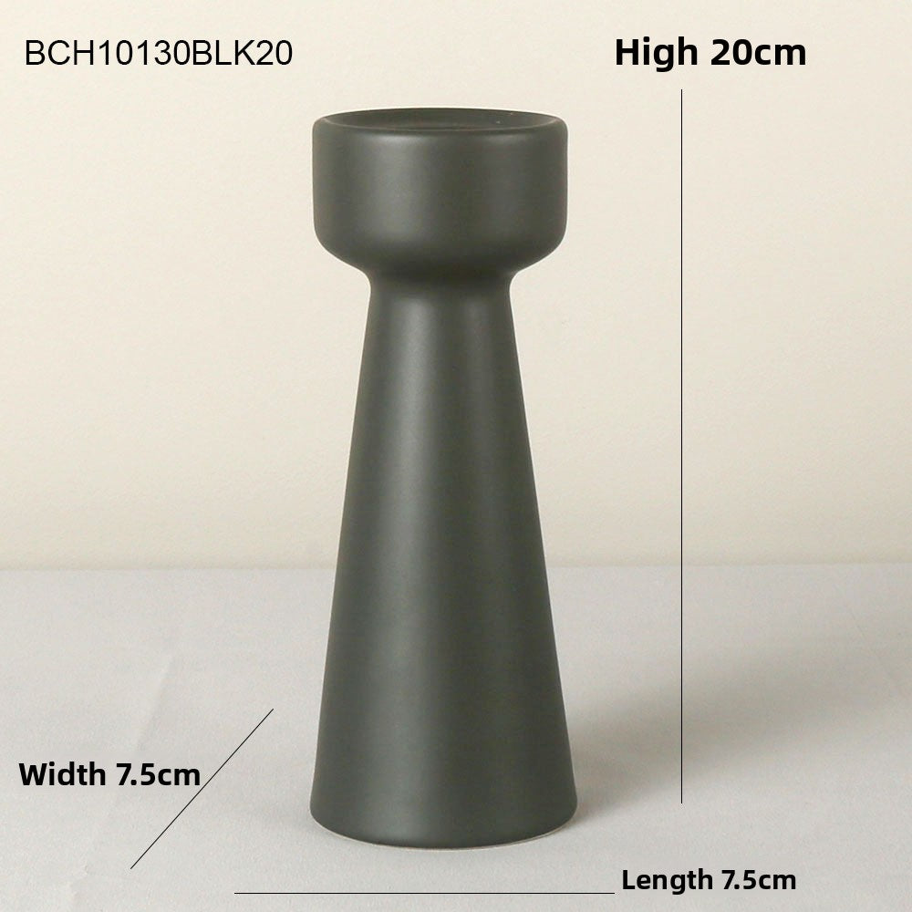 European Ceramic Candle Holder