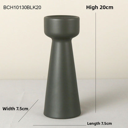 European Ceramic Candle Holder