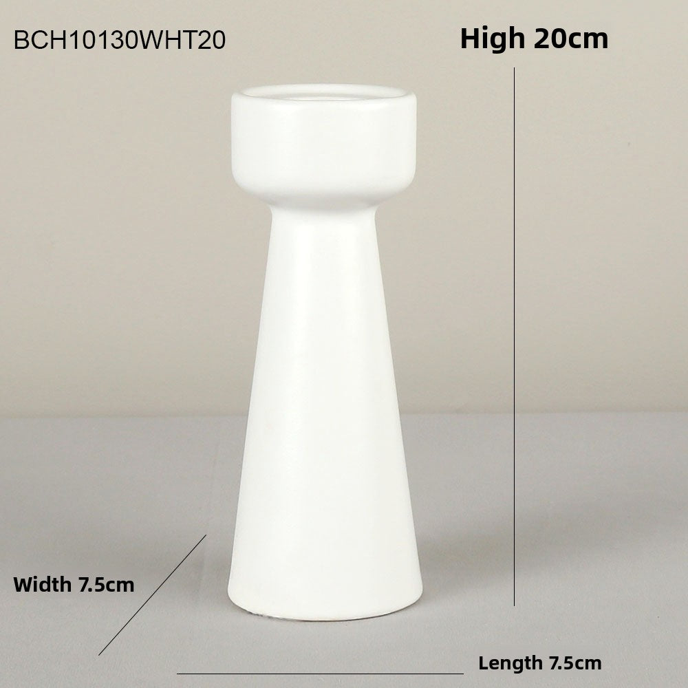European Ceramic Candle Holder