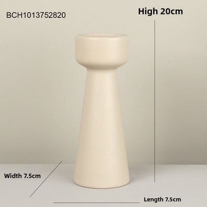 European Ceramic Candle Holder