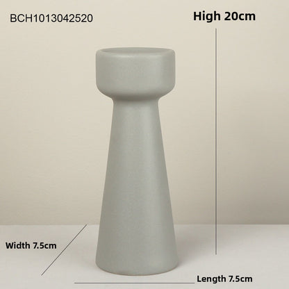 European Ceramic Candle Holder