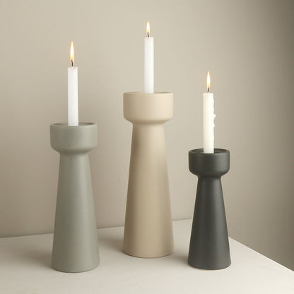 European Ceramic Candle Holder