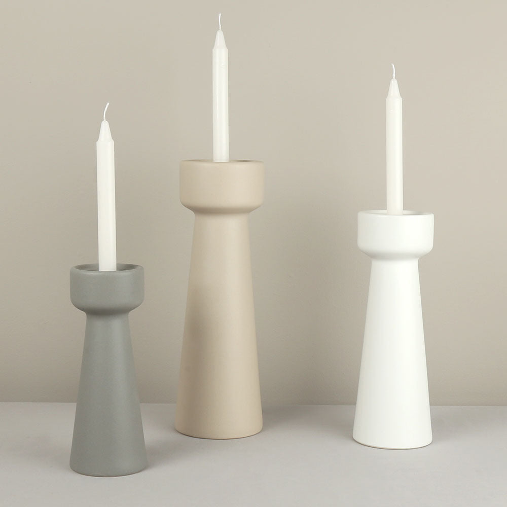 European Ceramic Candle Holder
