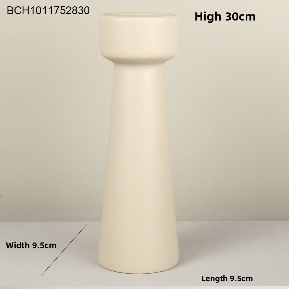 European Ceramic Candle Holder