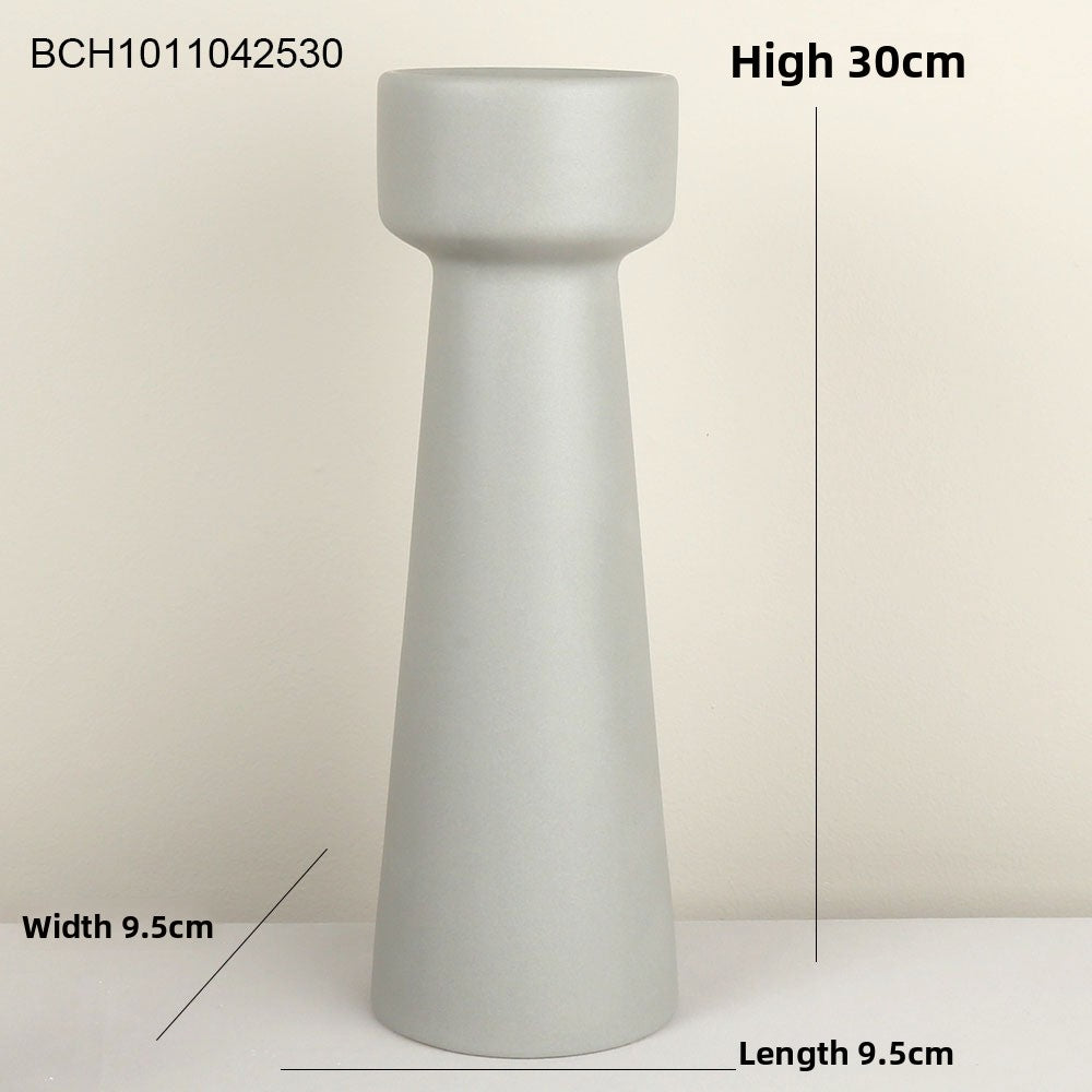 European Ceramic Candle Holder