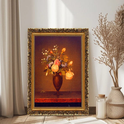 European Classical Framed Oil Painting