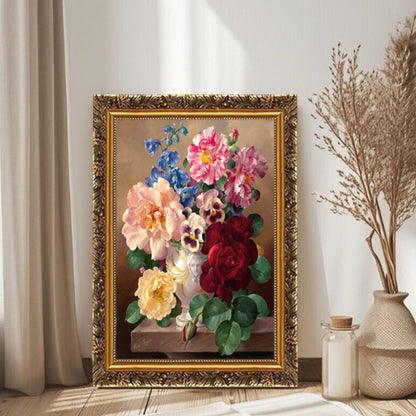 European Classical Framed Oil Painting