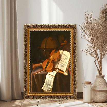 European Classical Framed Oil Painting