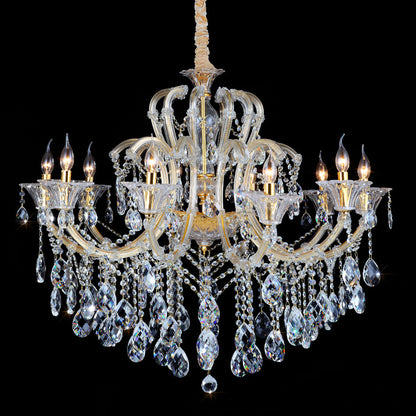 European Crystal Chandelier LED Lighting