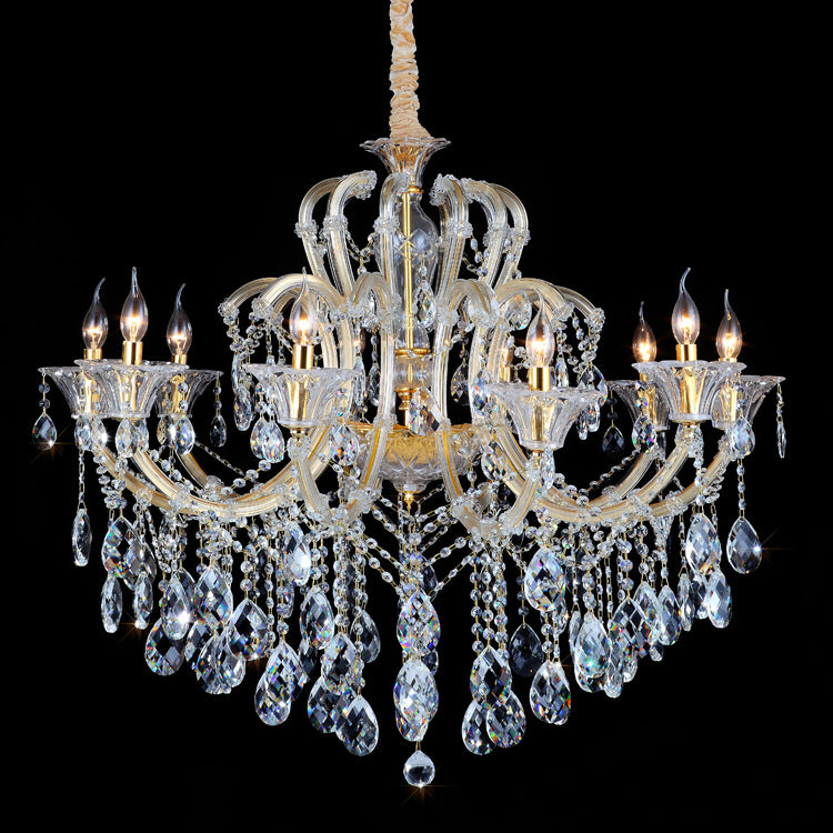 European Crystal Chandelier LED Lighting