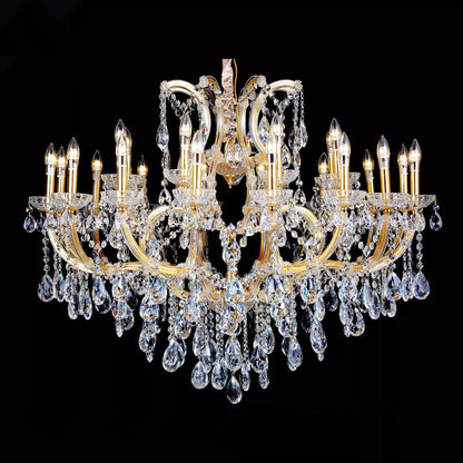 European Crystal Chandelier LED Lighting