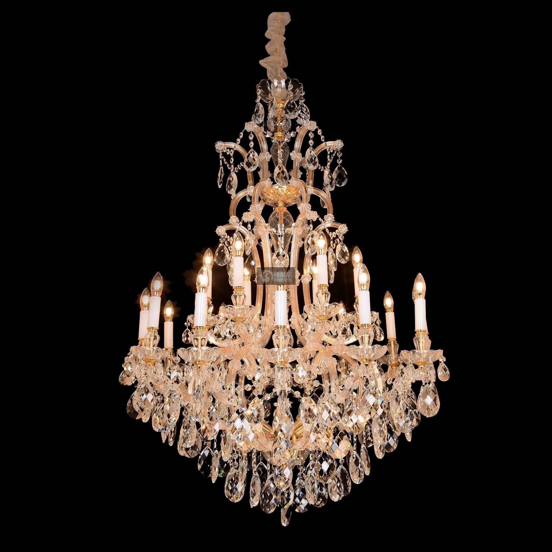European Crystal Chandelier LED Lighting