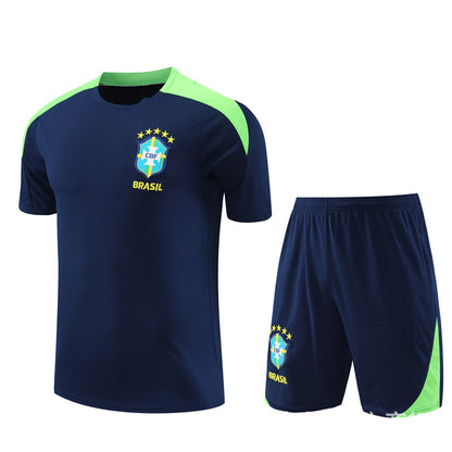 European Cup football team training short-sleeved uniform