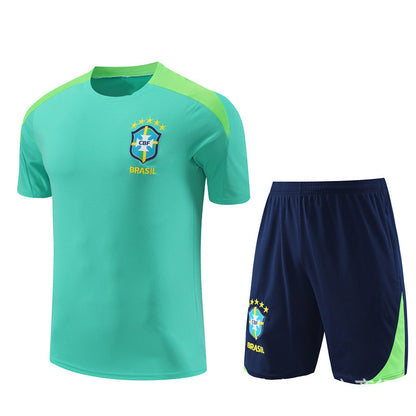 European Cup football team training short-sleeved uniform