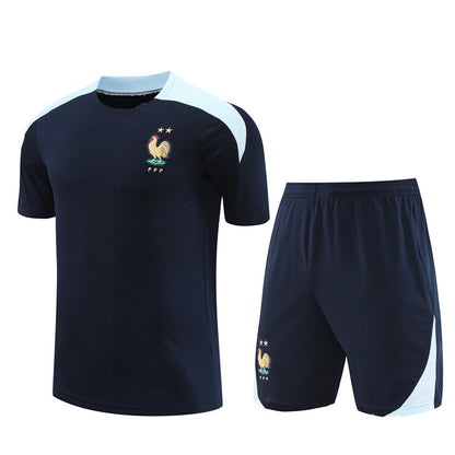 European Cup football team training short-sleeved uniform