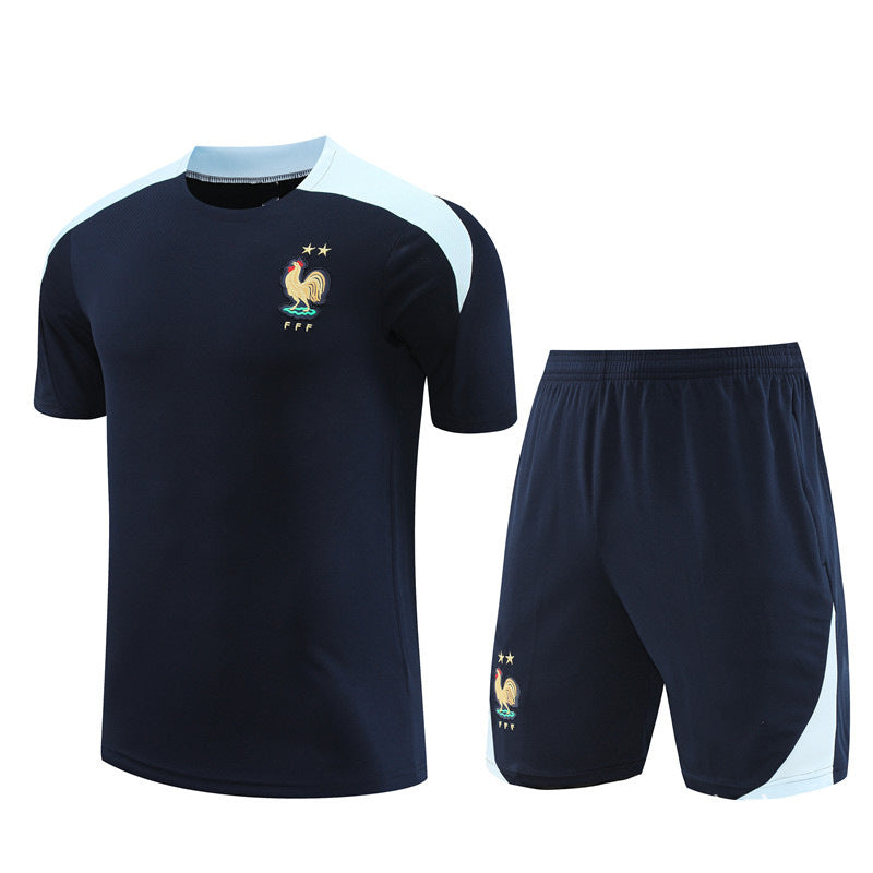 European Cup football team training short-sleeved uniform